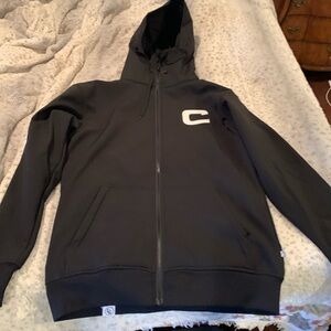 Mt Snow Carinthia zip hoody waterproof Snowboard jacket